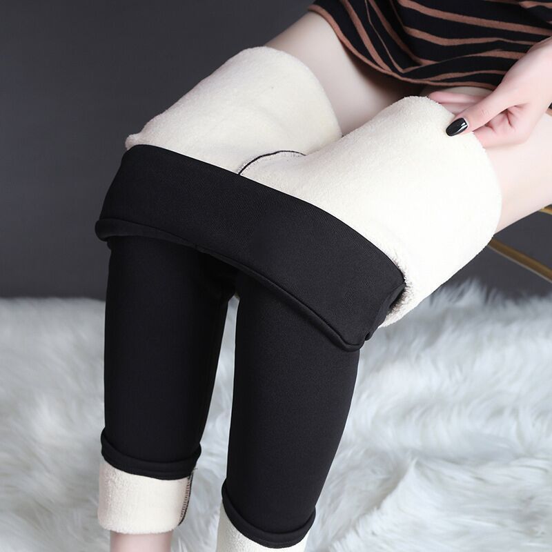 Winter Leggings Warm Thick High Stretch Lamb Cashmere Leggins Skinny Fitness Woman Pants - Yara fashion  42854089 Winter Leggings Warm Thick High Stretch Lamb Cashmere Leggins Skinny Fitness Woman Pants 