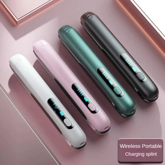 Wireless Hair Straightener Flat Iron Mini 2 IN 1 Roller USB 5000mAh Max 200 Degree Portable C - Yara fashion  48267330 Wireless Hair Straightener Flat Iron Mini 2 IN 1 Roller USB 5000mAh Max 200 Degree Portable C 