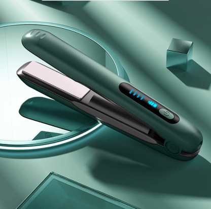 Wireless Hair Straightener Flat Iron Mini 2 IN 1 Roller USB 5000mAh Max 200 Degree Portable C - Yara fashion  5845833 Wireless Hair Straightener Flat Iron Mini 2 IN 1 Roller USB 5000mAh Max 200 Degree Portable C 