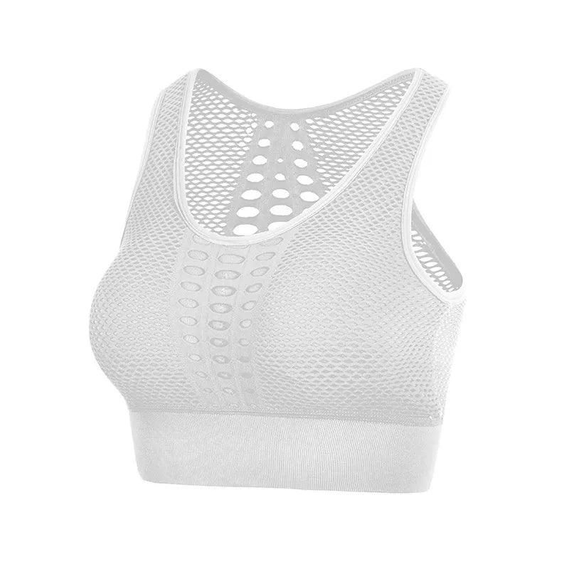 Women Breathable Active Bra Sports Bra Sexy Mesh Sports Top Push Up Gym Fitness Underwear Female Seamless Running Yoga Bra - Yara fashion  93237013 Women Breathable Active Bra Sports Bra Sexy Mesh Sports Top Push Up Gym Fitness Underwear Female Seamless Running Yoga Bra 