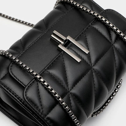 Women Luxury Designer genuine Bags Leather Chain Women Handbags Shoulder Female bag New Casual Fashion Ladies Messenger Bags - Yara fashion  12091542 Women Luxury Designer genuine Bags Leather Chain Women Handbags Shoulder Female bag New Casual Fashion Ladies Messenger Bags 