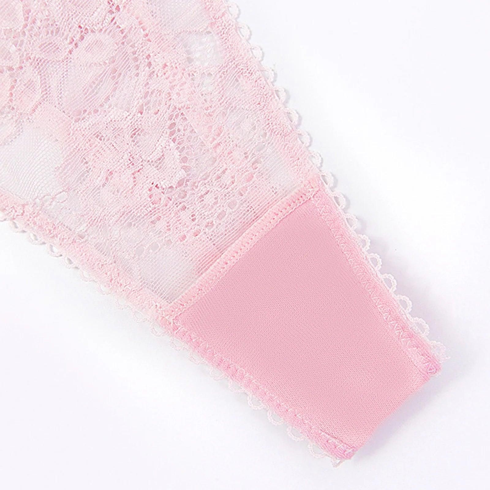 Women'S Pink Cotton Low Waist Sexy Underwear Hollow Sexy G Shaped Underwear Lace Thong Panties Scrunch Butt Panties For Women - Yara fashion  87035436 Women'S Pink Cotton Low Waist Sexy Underwear Hollow Sexy G Shaped Underwear Lace Thong Panties Scrunch Butt Panties For Women 