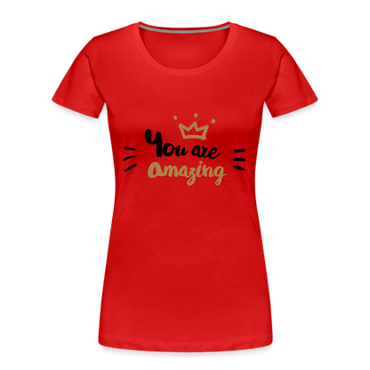 Women’s Premium Organic T-Shirt - Yara fashion  96482819 Women’s Premium Organic T-Shirt 