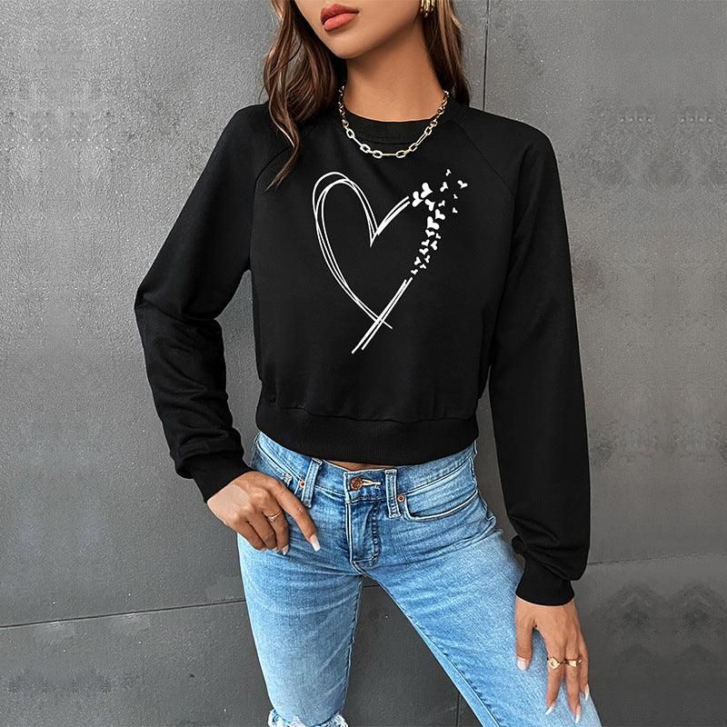 Women Wear Short Autumn Sweater Women - Yara fashion  17079735 Women Wear Short Autumn Sweater Women 