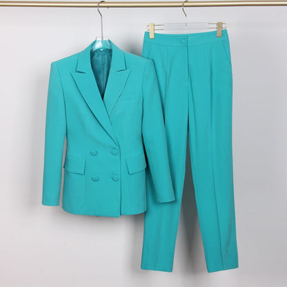 High Quality Casual Office Business Women plus Bra Pants Blazer Suit Set - Yara fashion  27459226 High Quality Casual Office Business Women plus Bra Pants Blazer Suit Set 