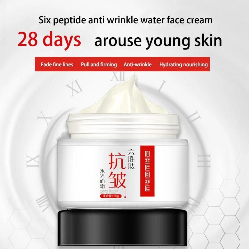 Six peptide anti wrinkle Face Cream Beauty  Anti wrinkle  Whitening cream Skin Spot   lightening cream OEM Cosmetics - Yara fashion  61555263 Six peptide anti wrinkle Face Cream Beauty  Anti wrinkle  Whitening cream Skin Spot   lightening cream OEM Cosmetics 